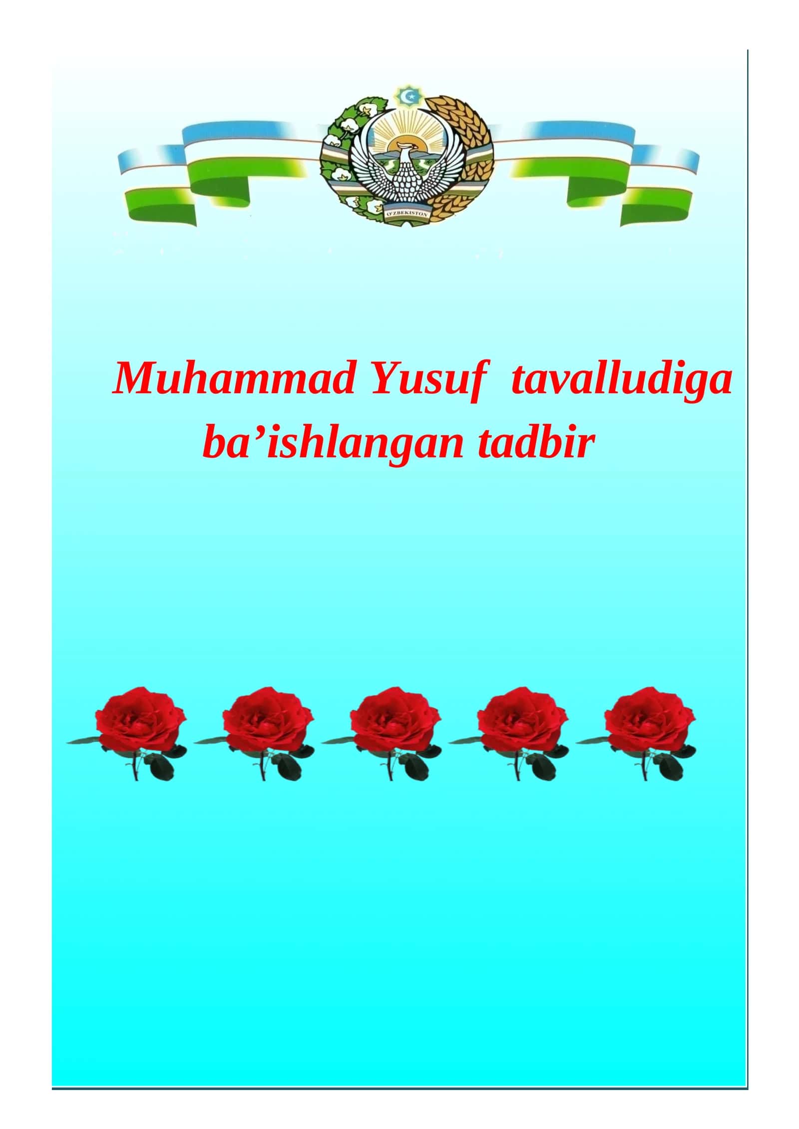 Muhammad Yusufning surati 1
