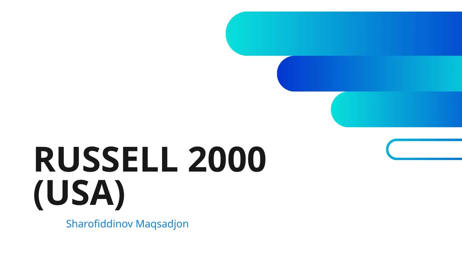RUSSELL 2000 (USA) 1