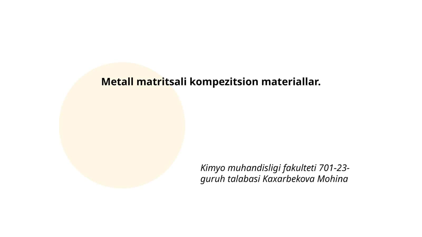 Metall matritsali kompezitsion materiallar 1