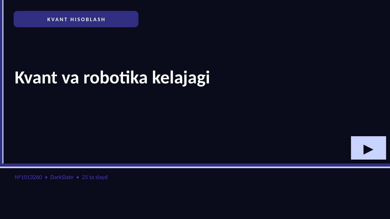 KVANT HISOBLASH 1