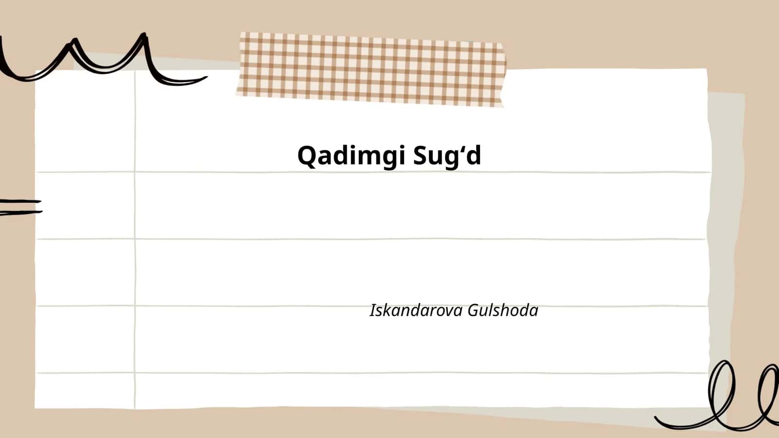Sugʻd davlati tarixi 1