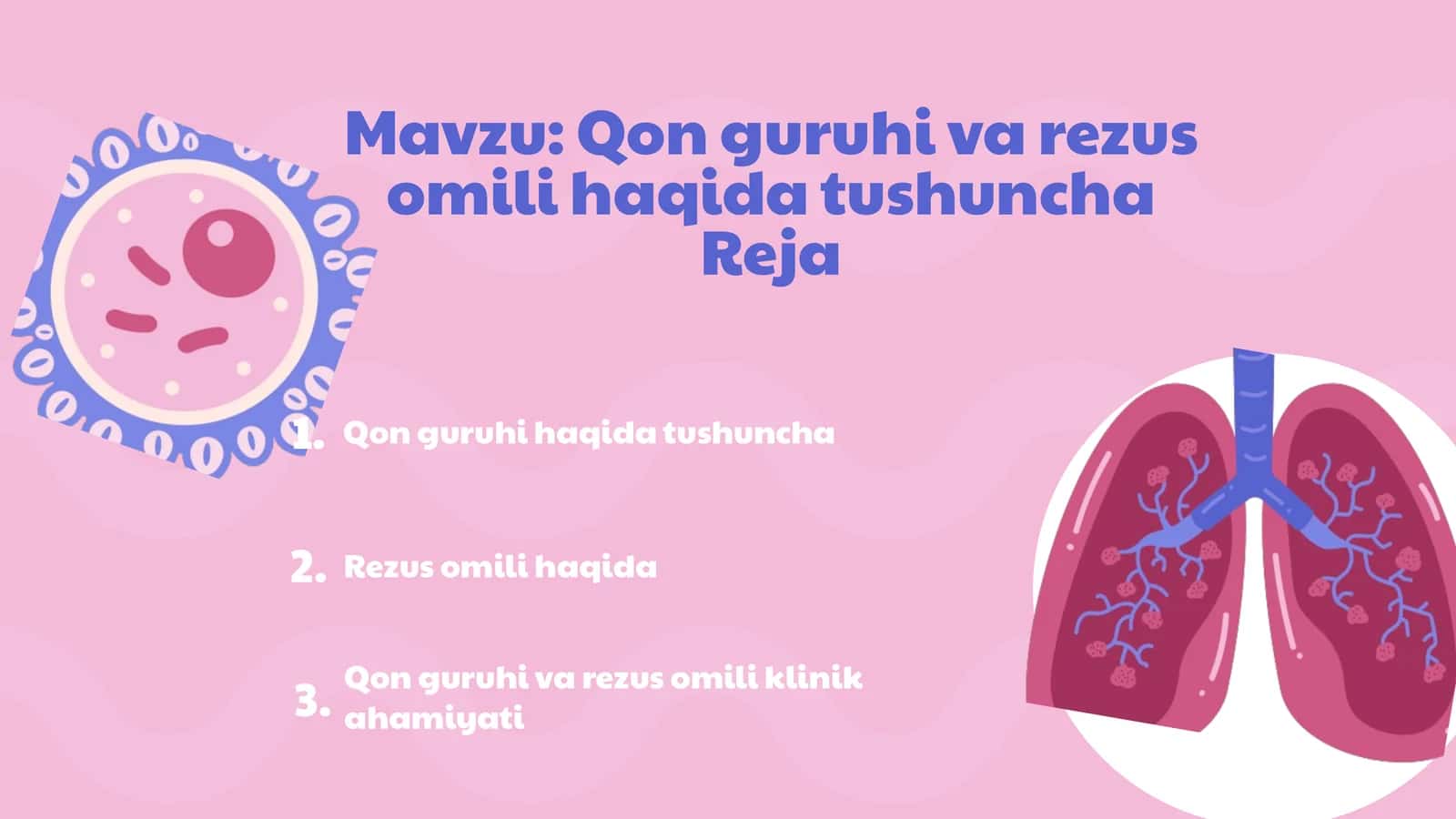 Qon guruhi va rezus omili haqida tushuncha 1