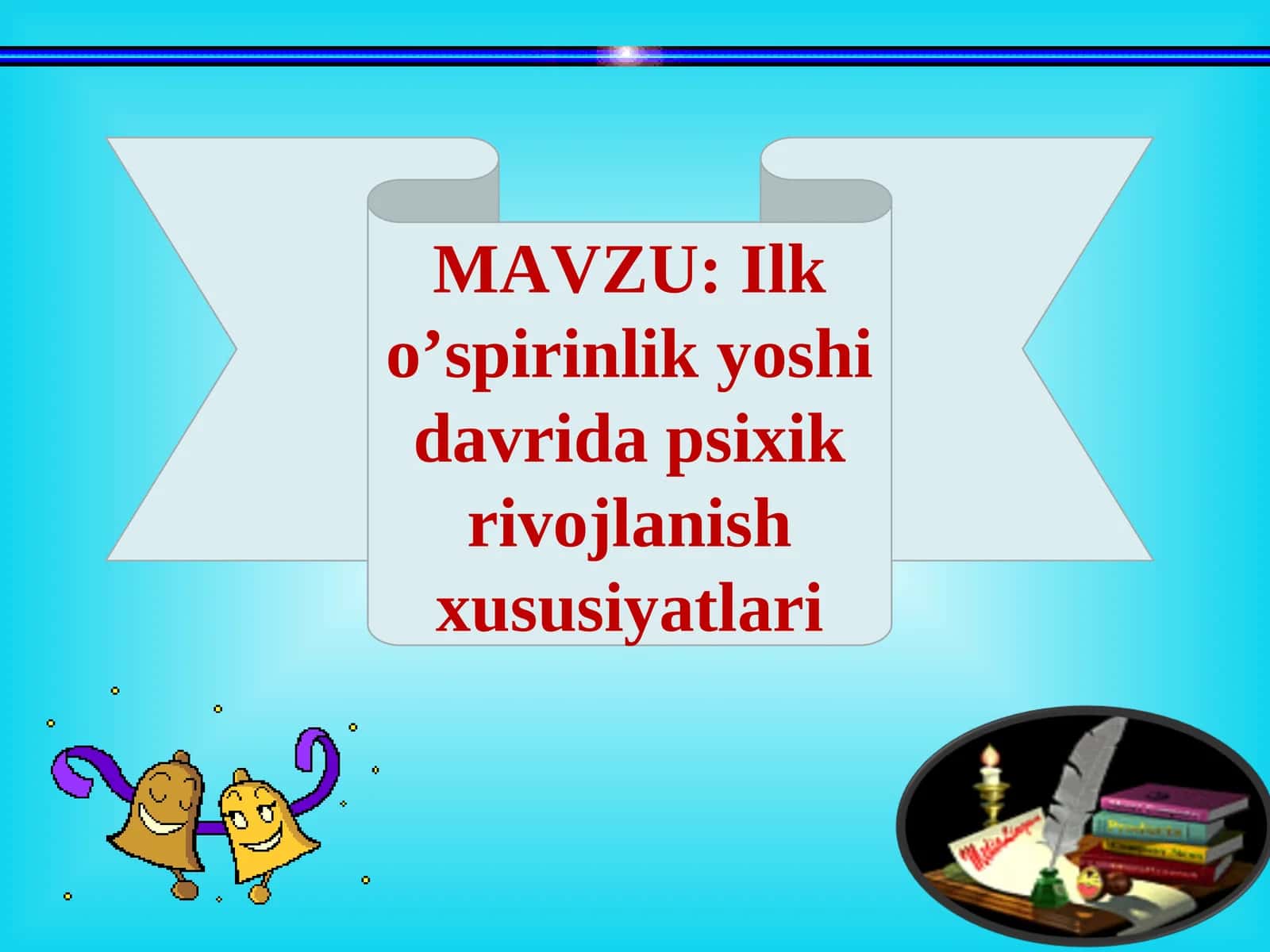 Ilk o’spirinlik yoshi davrida psixik rivojlanish xususiyatlari 1