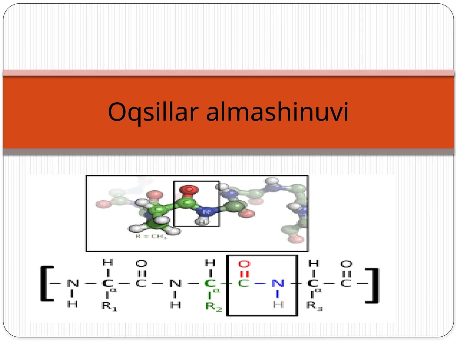 Oqsillar almashinuvi 1