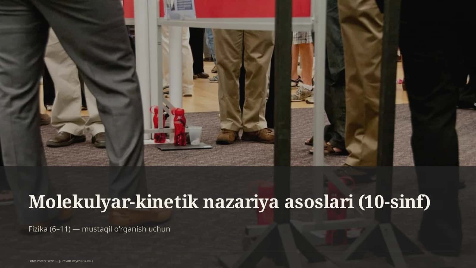 Molekulyar-kinetik nazariya asoslari (10-sinf) 1