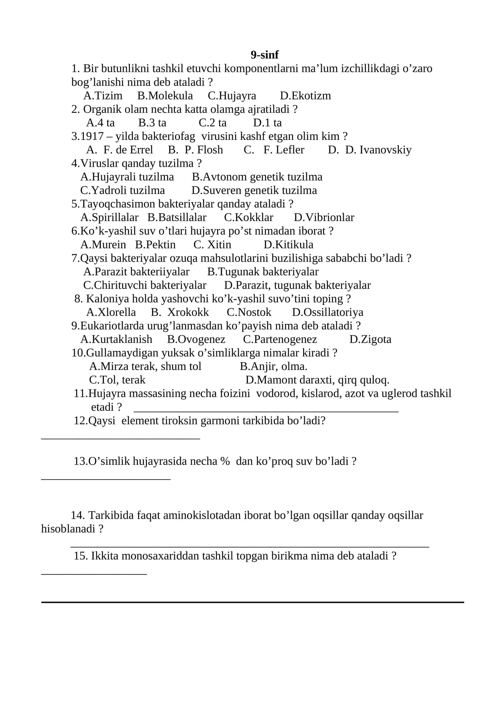 9-sinf 1