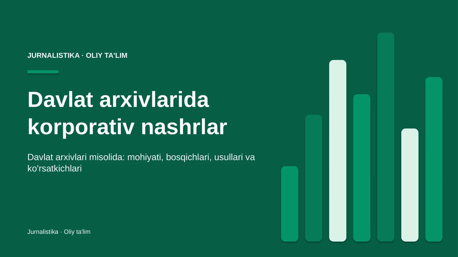 Korporativ nashrlar: mohiyati 1