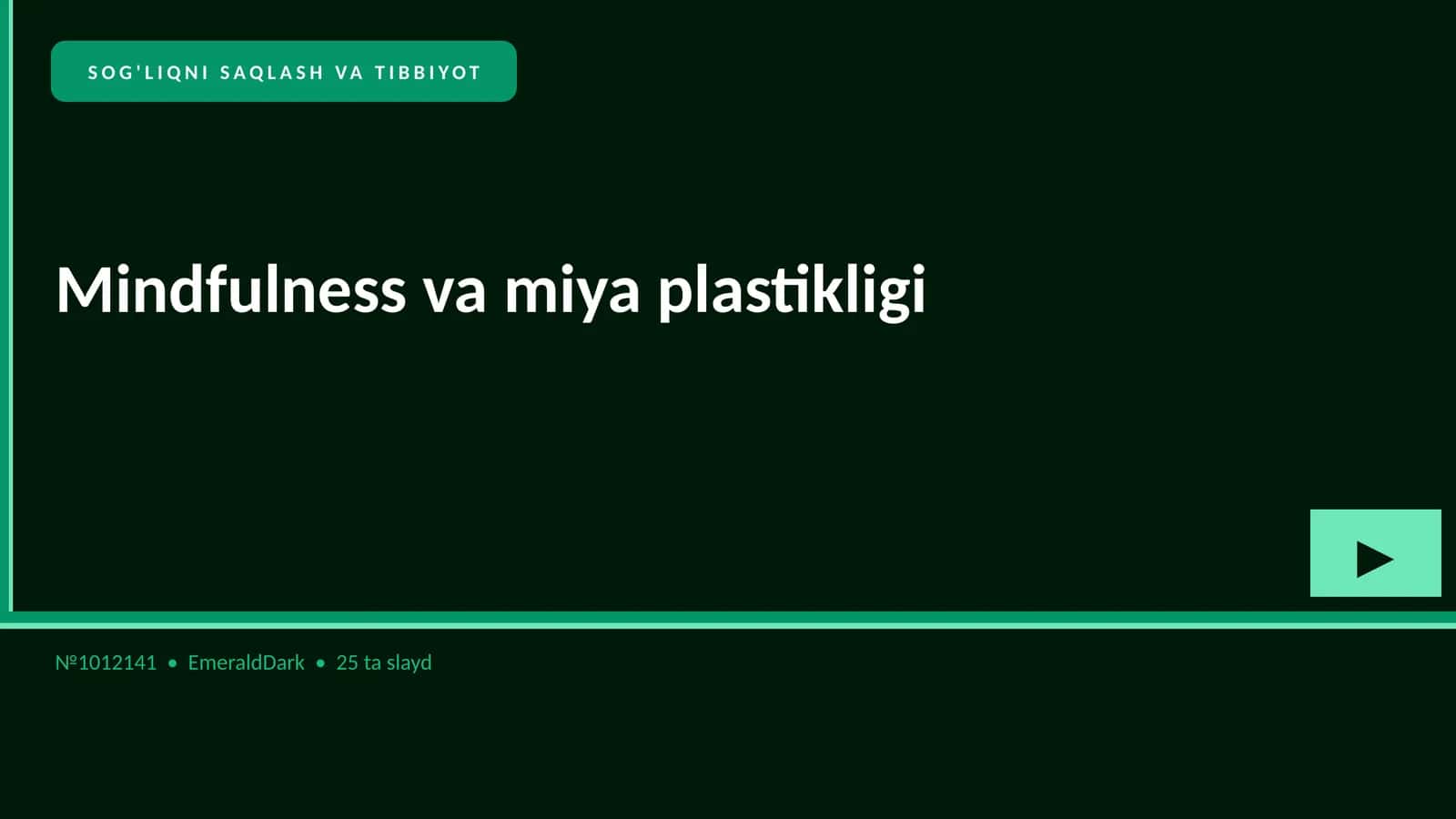 Mindfulness va miya plastikligi 1