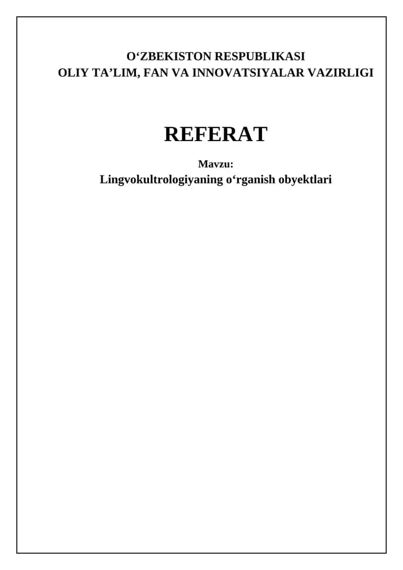 Lingvokulturologiya 1
