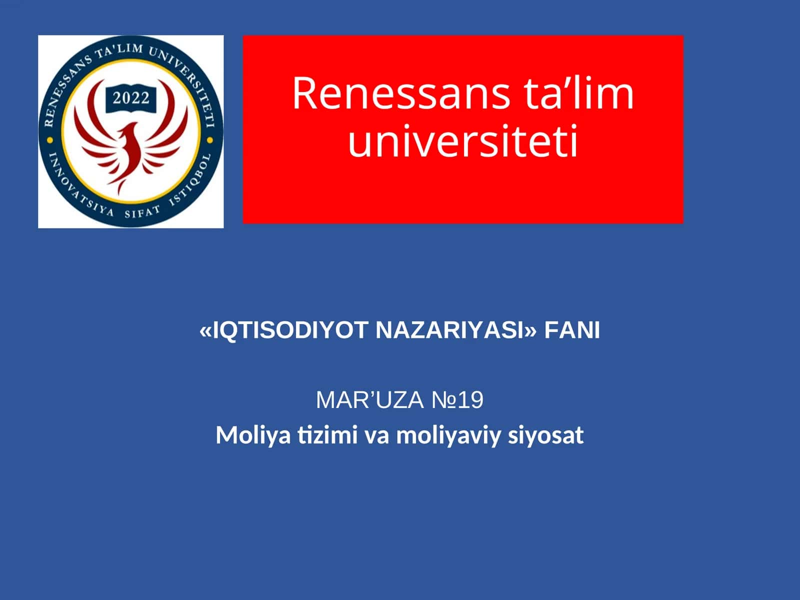IQTISODIYOT NАZАRIYАSI 1