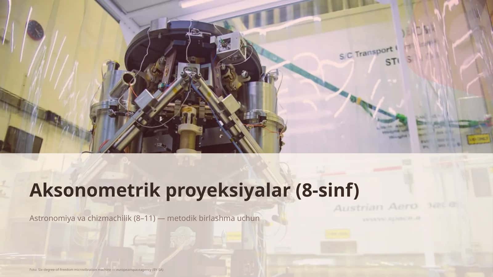 Aksonometrik proyeksiyalar (8-sinf) 1
