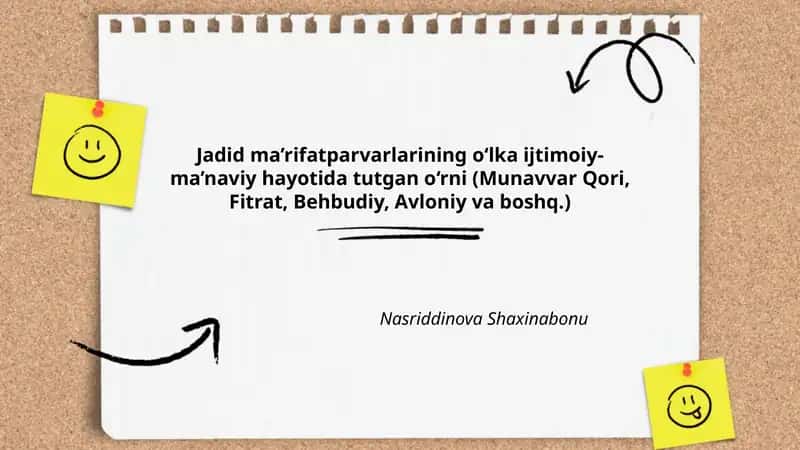 Munavvar Qori va mintaqaviy maktab tizimidagi jadid islohotlari 1