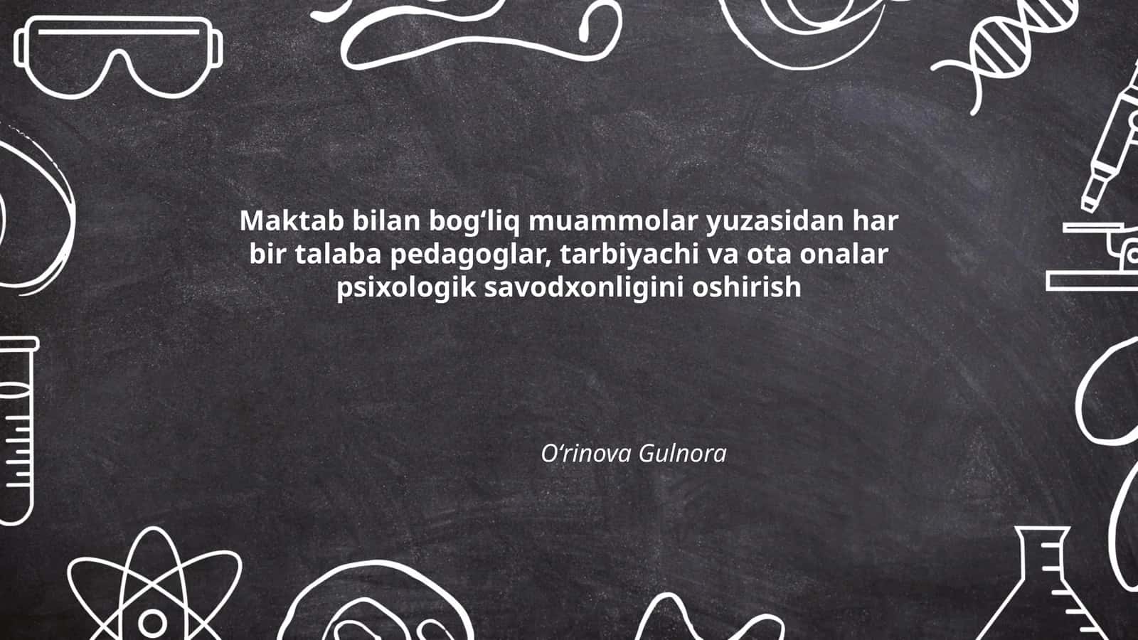 Maktabda Psixologik Xizmatning Ro'li 1