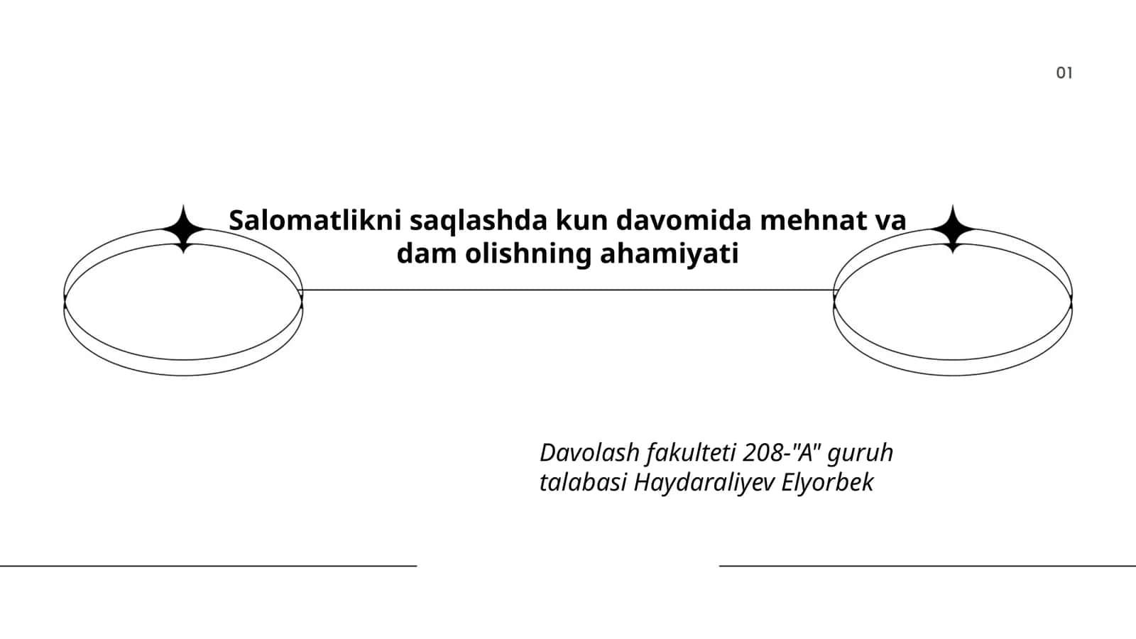 Salomatlikni saqlashda kun davomida mehnat va dam olishning ahamiyati 1