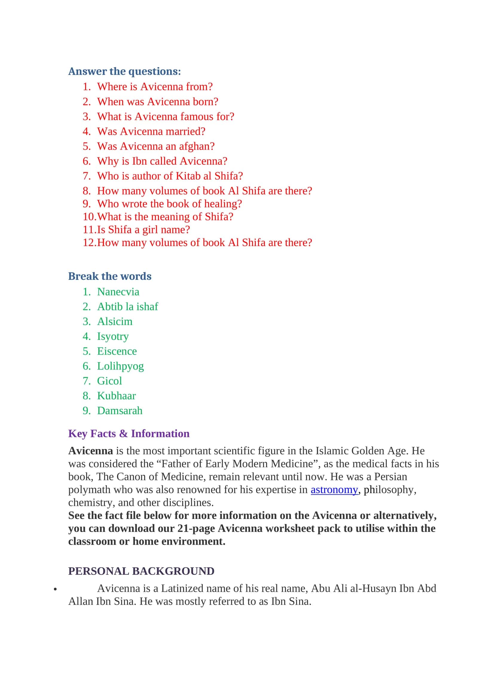 Avicenna 1