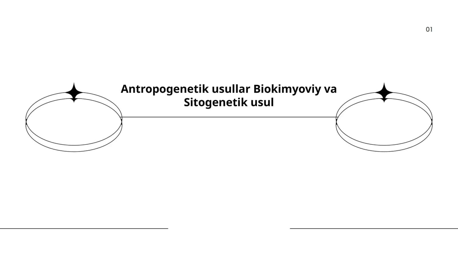 Antropogenetik usullar Biokimyoviy va Sitogenetik usul 1
