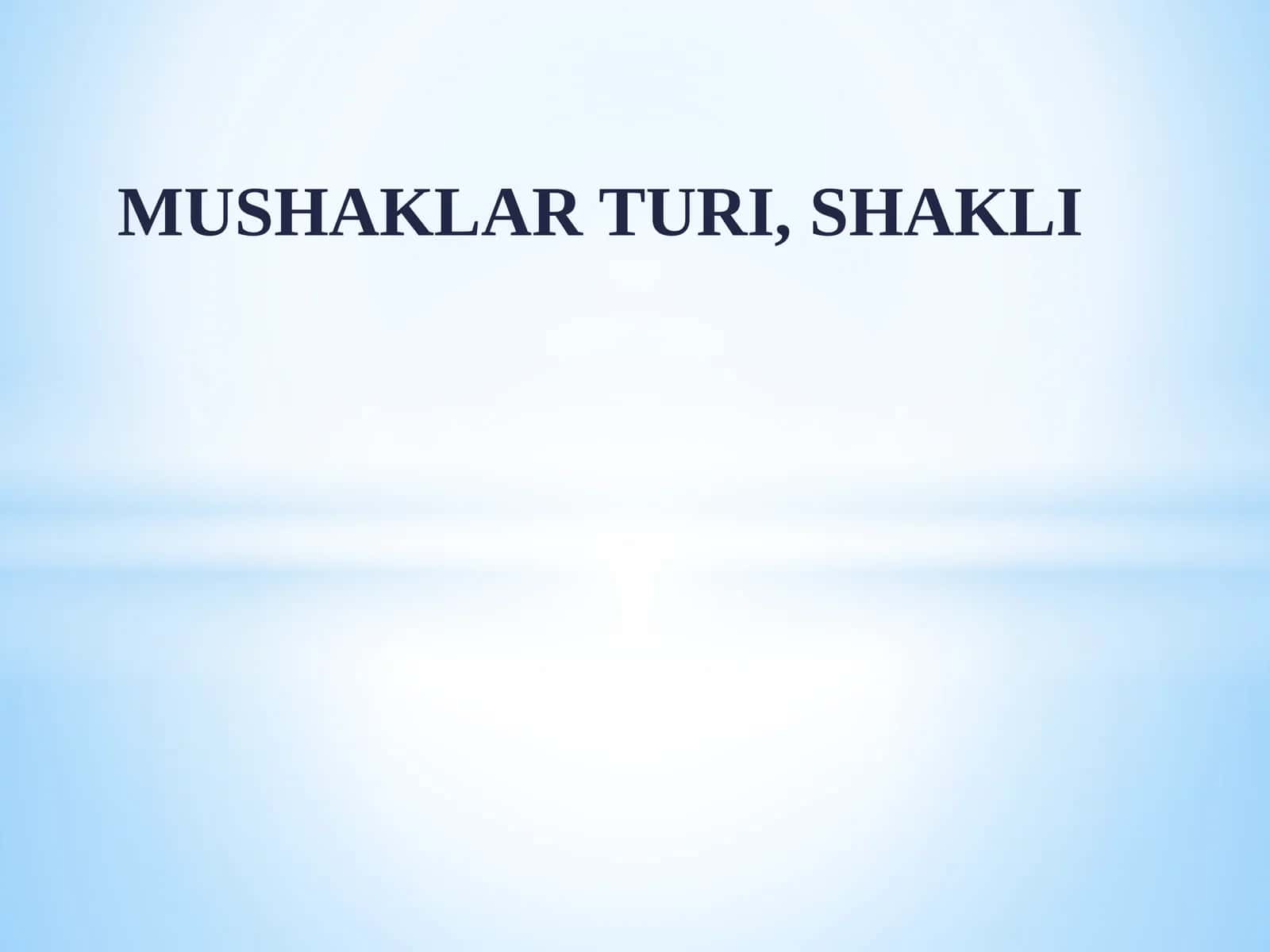 Tana mushaklari 1