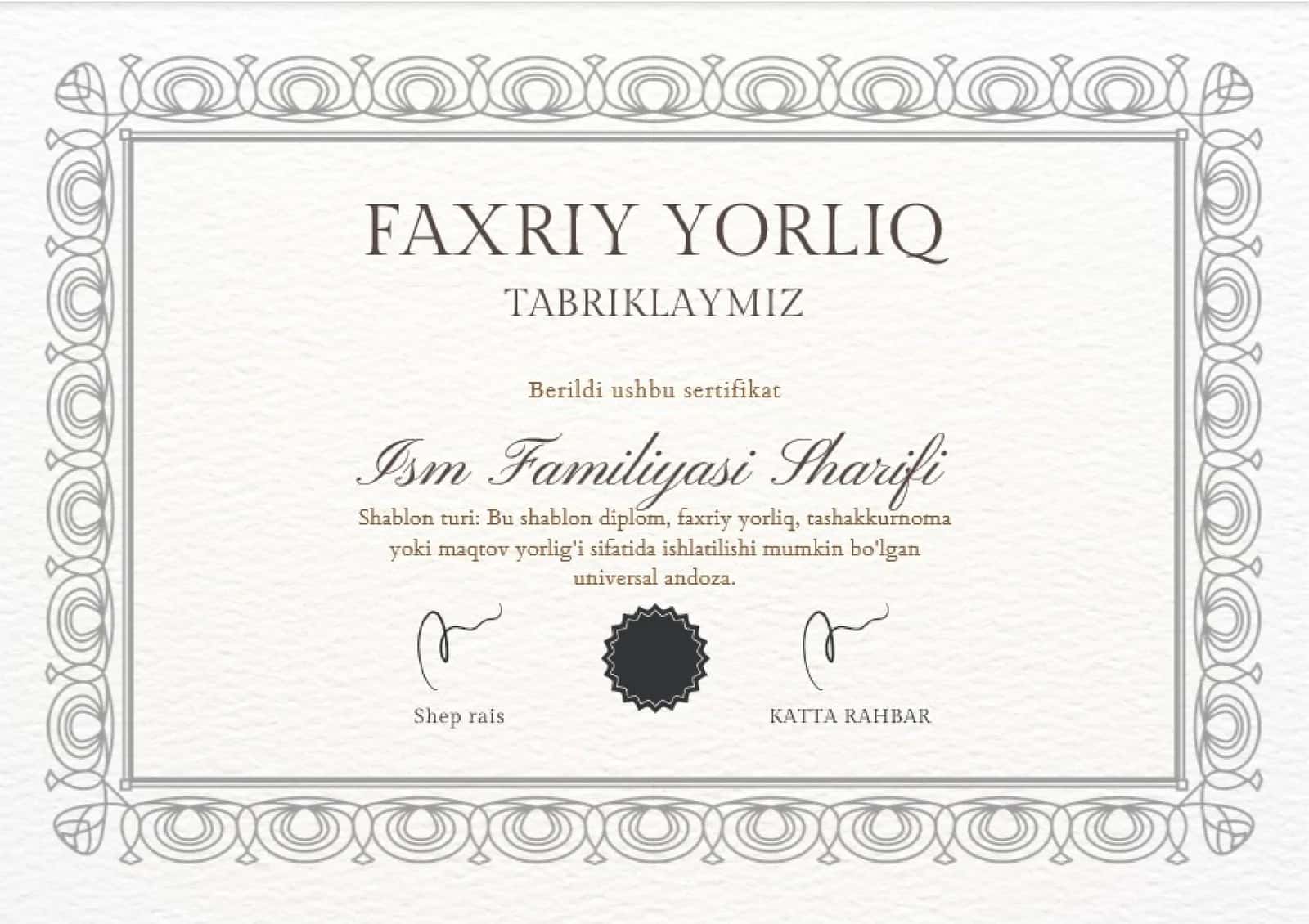 FAXRIY YORLIQ 1