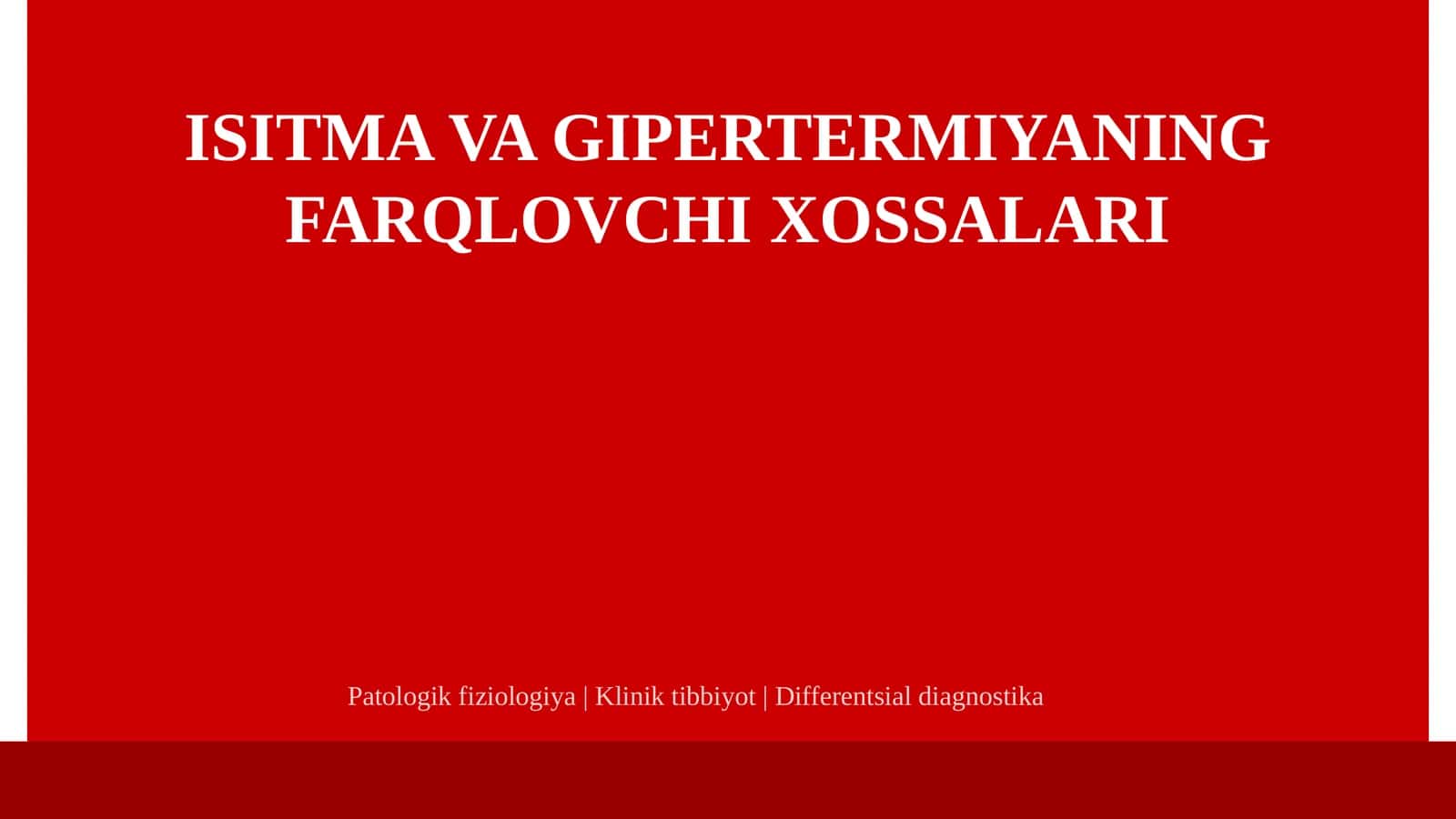 isitma 1