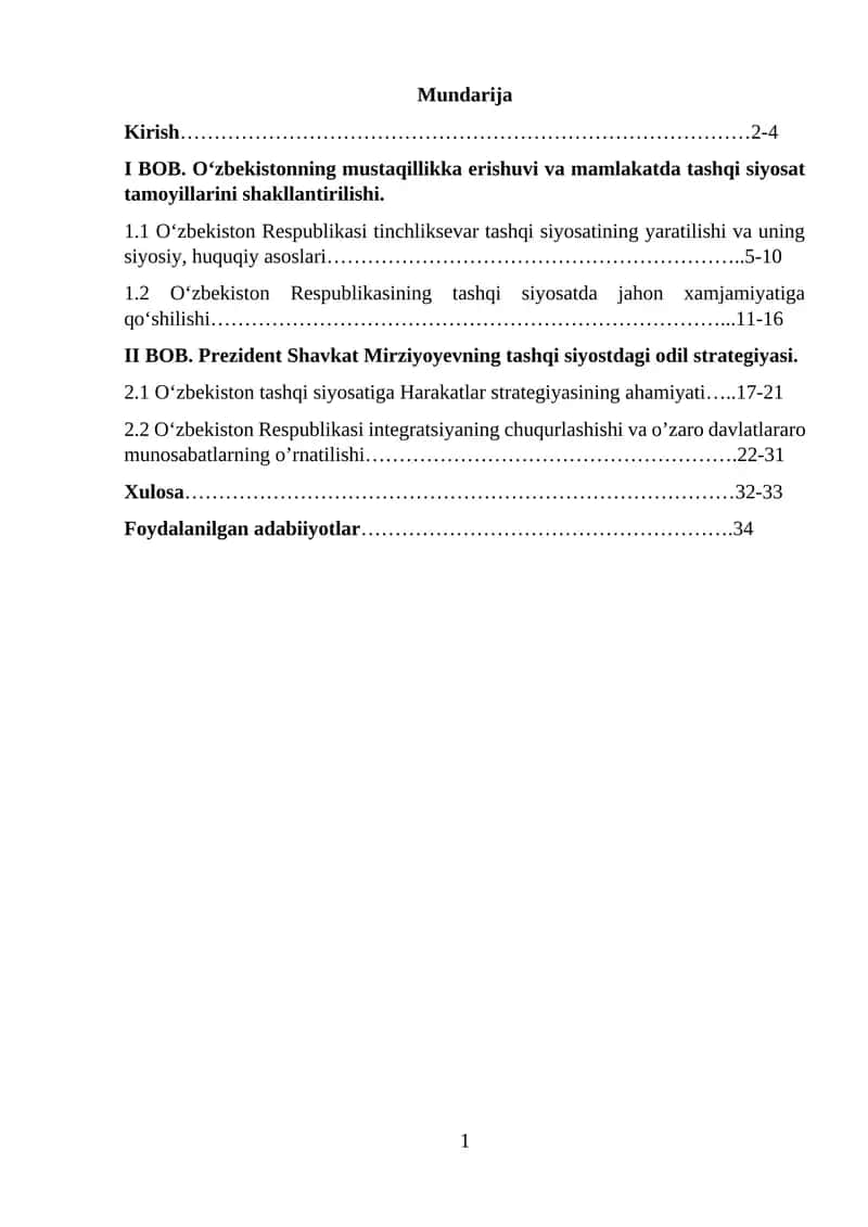 Mustaqillikning dastlabki kunlari 1