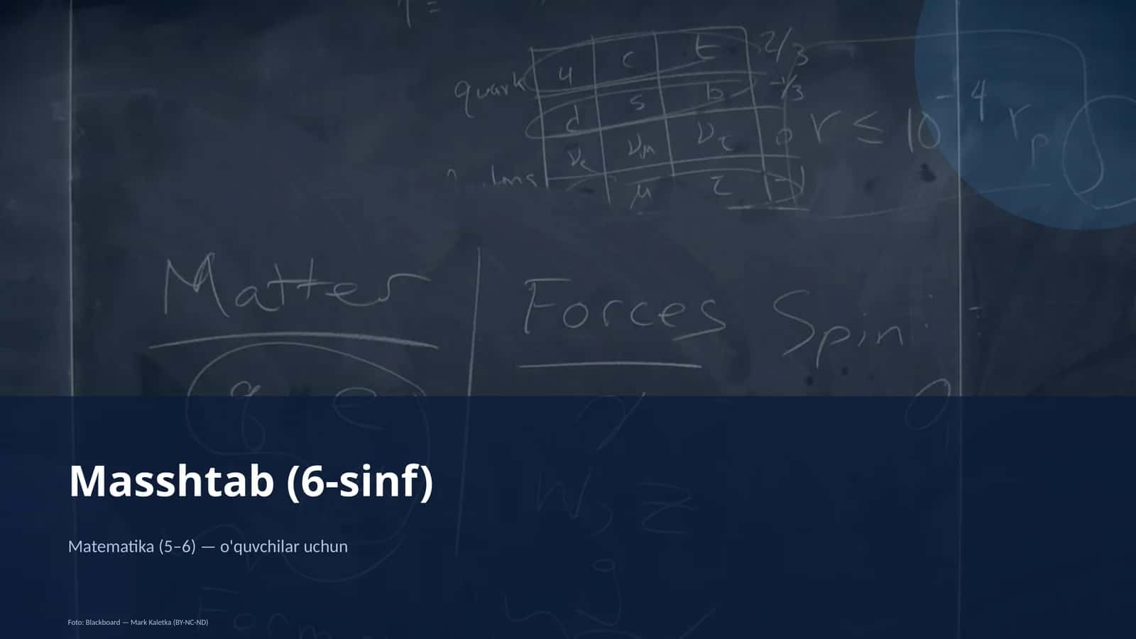 Masshtab (6-sinf) 1