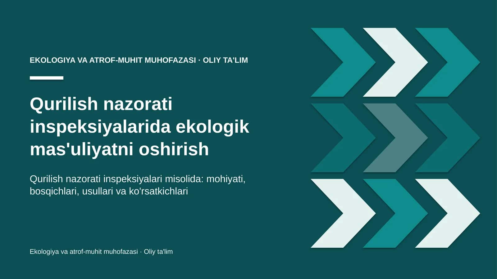 qurilish nazorati inspeksiyalarida ekologik mas'uliyatni oshirish 6519 1