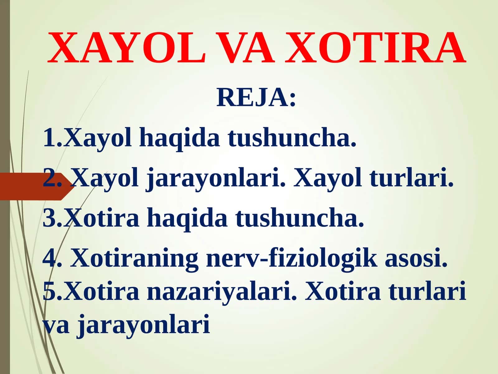 XAYOL VA XOTIRA 1