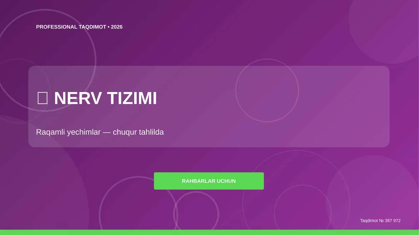 Nerv Tizimi 1
