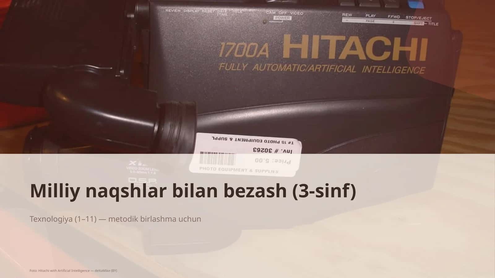 Milliy naqshlar bilan bezash (3-sinf) 1