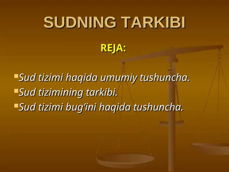 Sudning Tarkibi 1