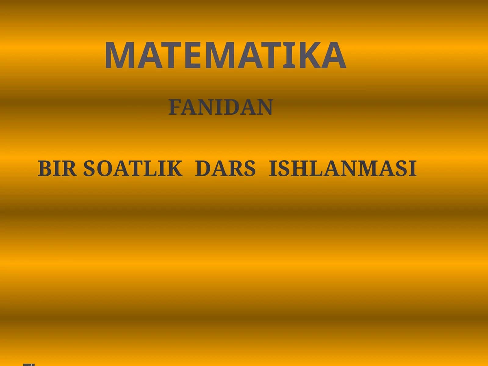 QAVS VA QAVSSIZ IFODALARDA AMALLARNI BAJARISH TARTIBI. 2-sinf matematika fanidan dars ishlanma. 1