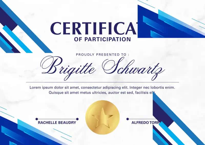 CERTIFICATE OF PARTICIPATION 1