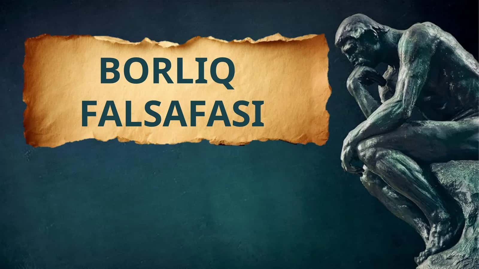 Borliq falsafasi 1