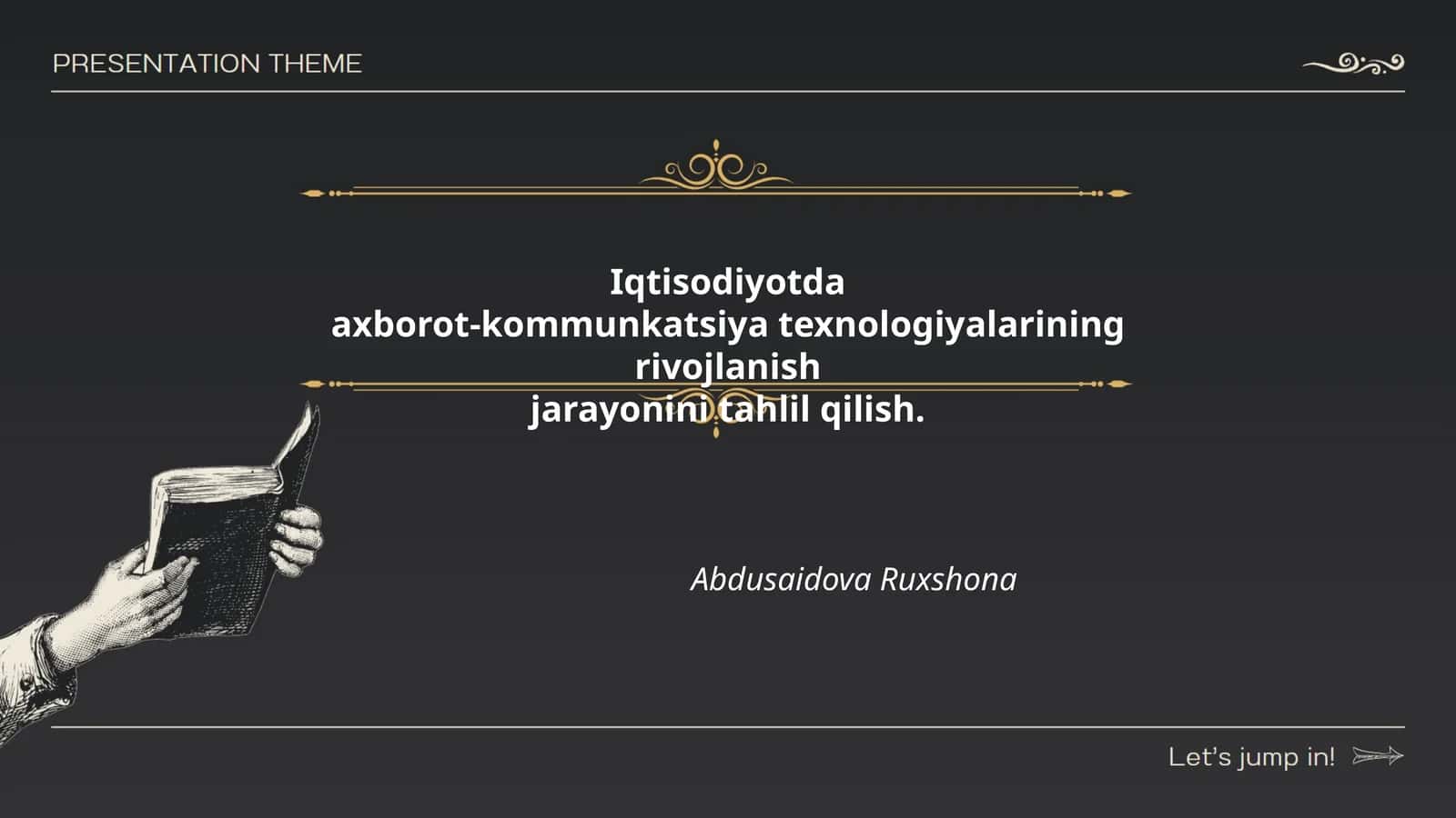 Axborot-kommunikatsiya texnologiyalari 1