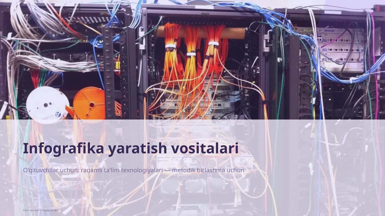 Infografika yaratish vositalari 1