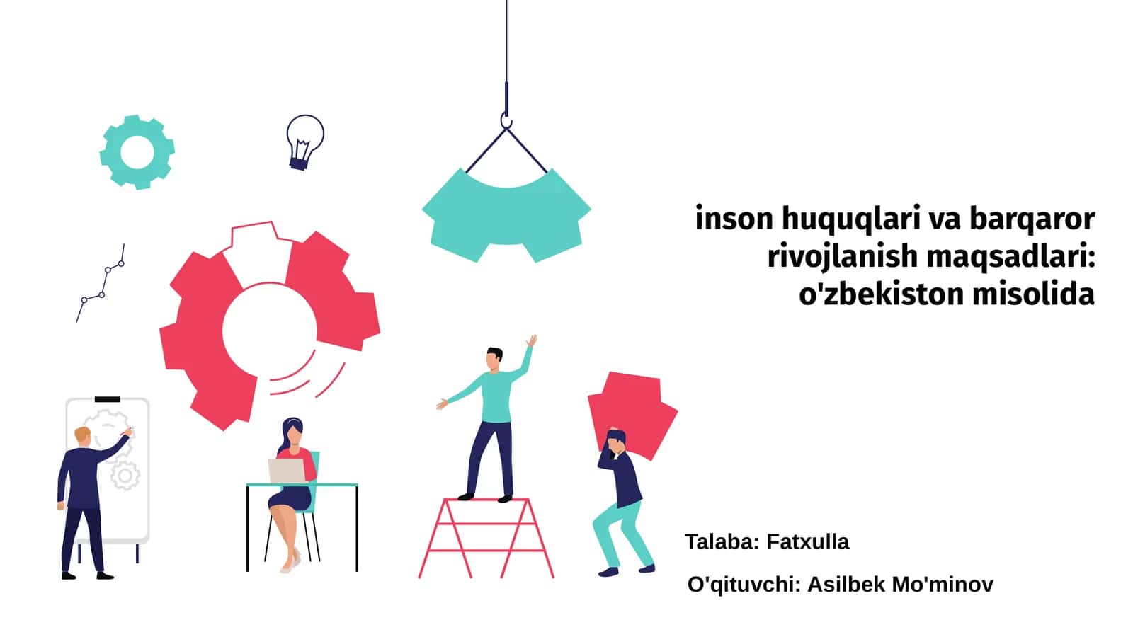 Inson huquqlari va barqaror rivojlanish maqsadlari: o'zbekiston misolida 1