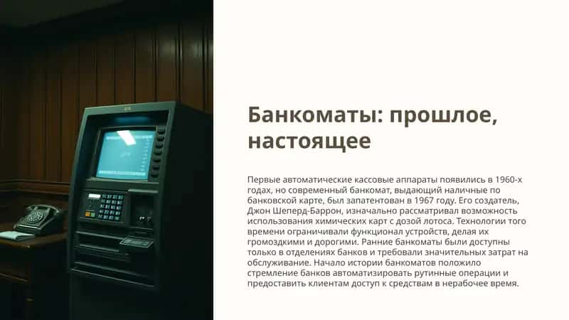 Банкоматы: прошлое, настоящее 1