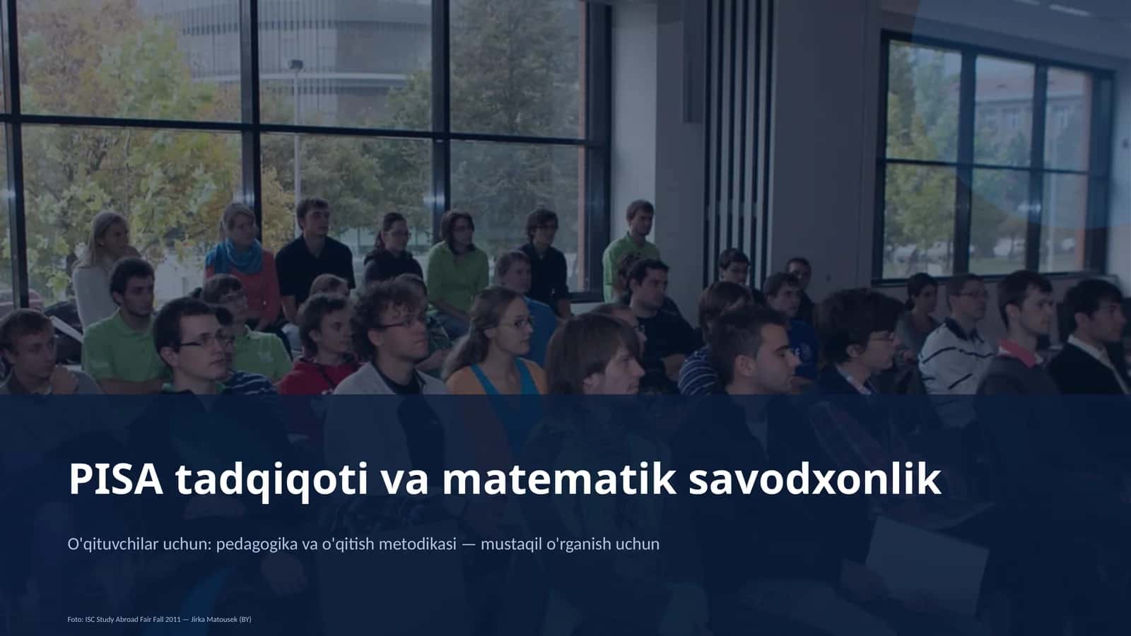 PISA tadqiqoti va matematik savodxonlik 1