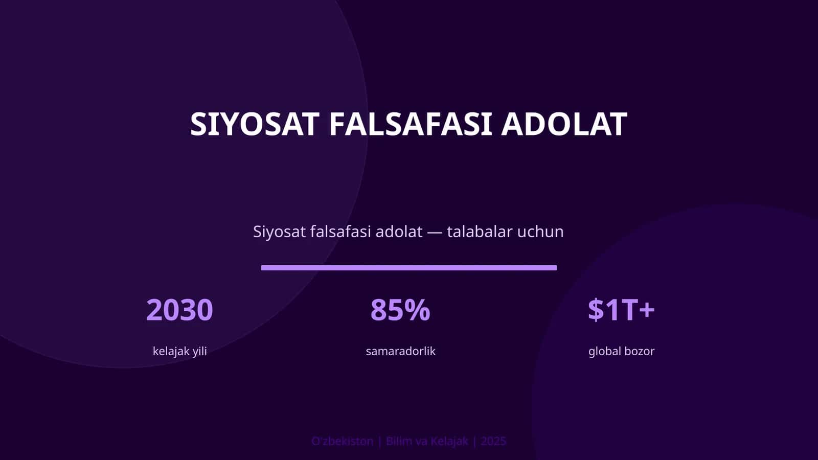 Siyosat Falsafasi Adolat 1