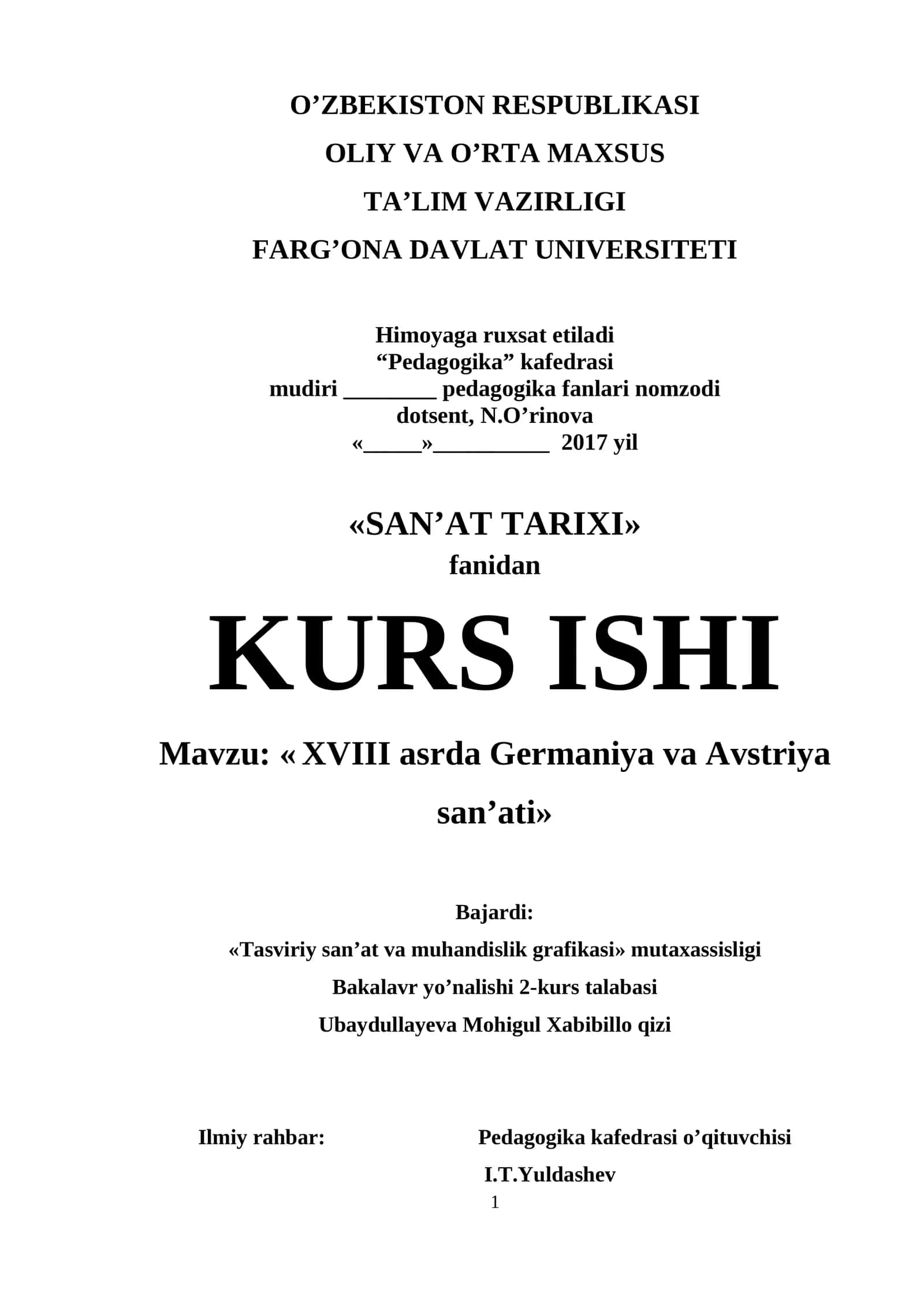 SAN'AT TARIXI 1