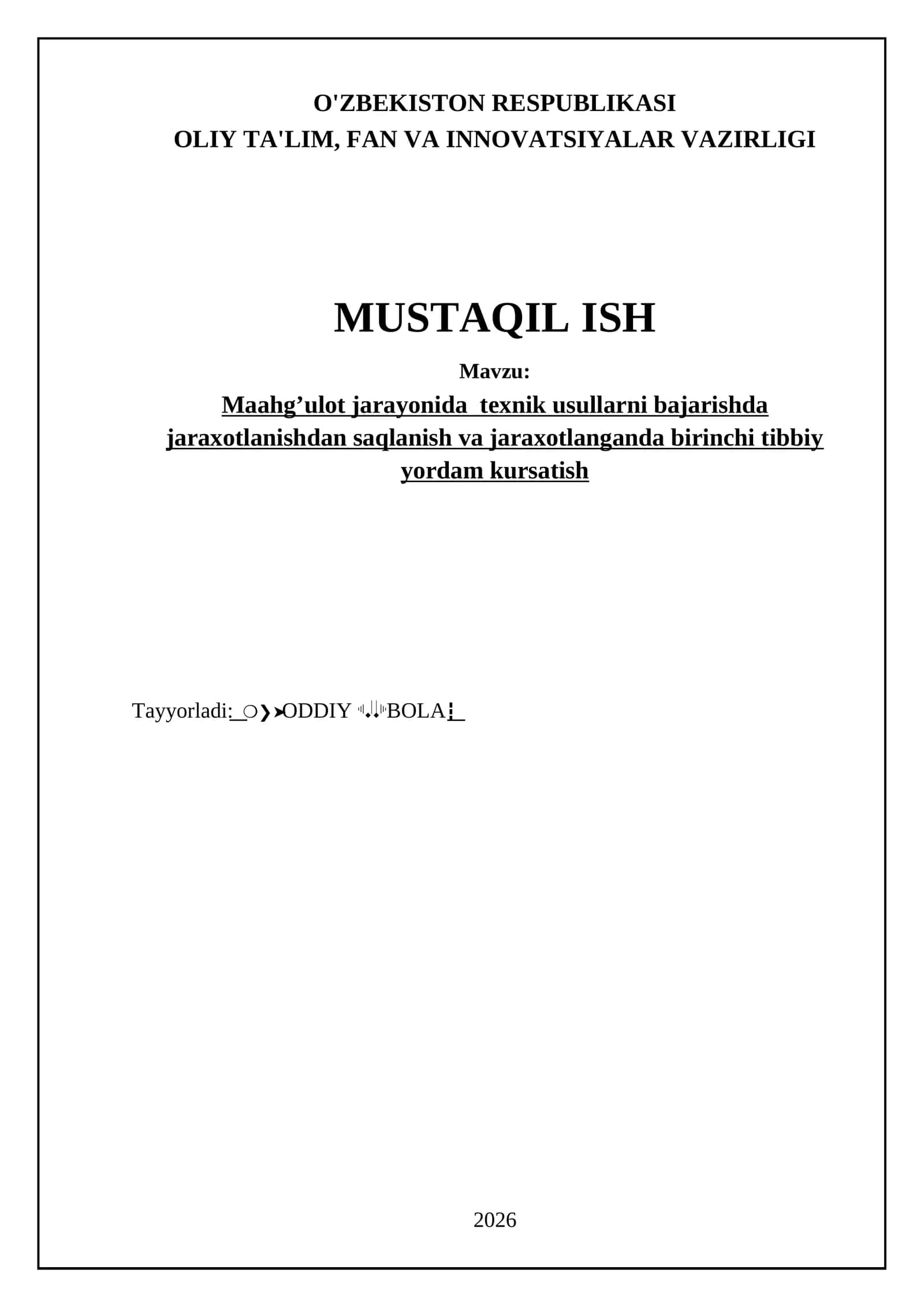 Sport, jismoniy tarbiya va boshqa amaliy mashg'ulotlar 1