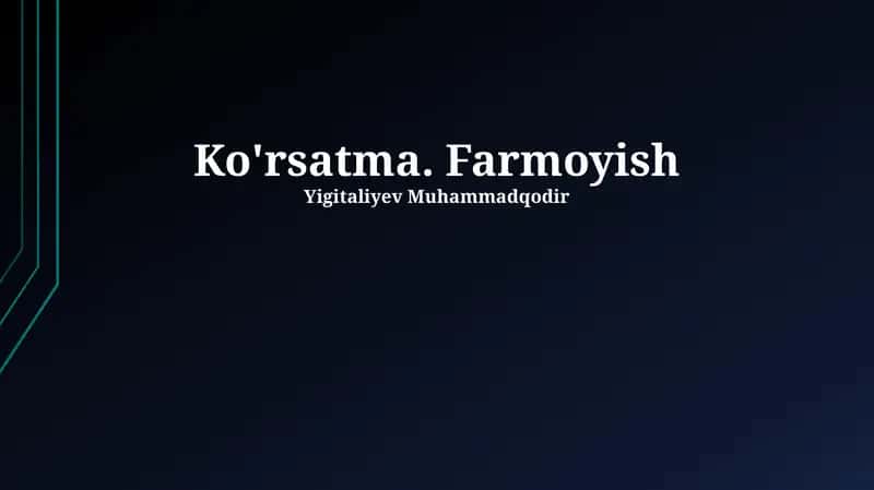 Farmoyish 1