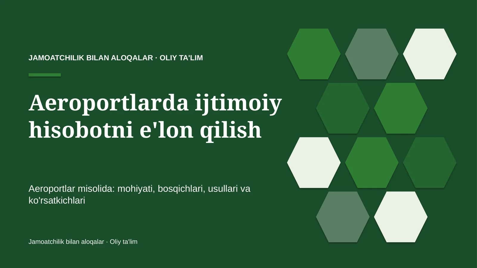 aeroportlarda ijtimoiy hisobotni e'lon qilish 6789 1