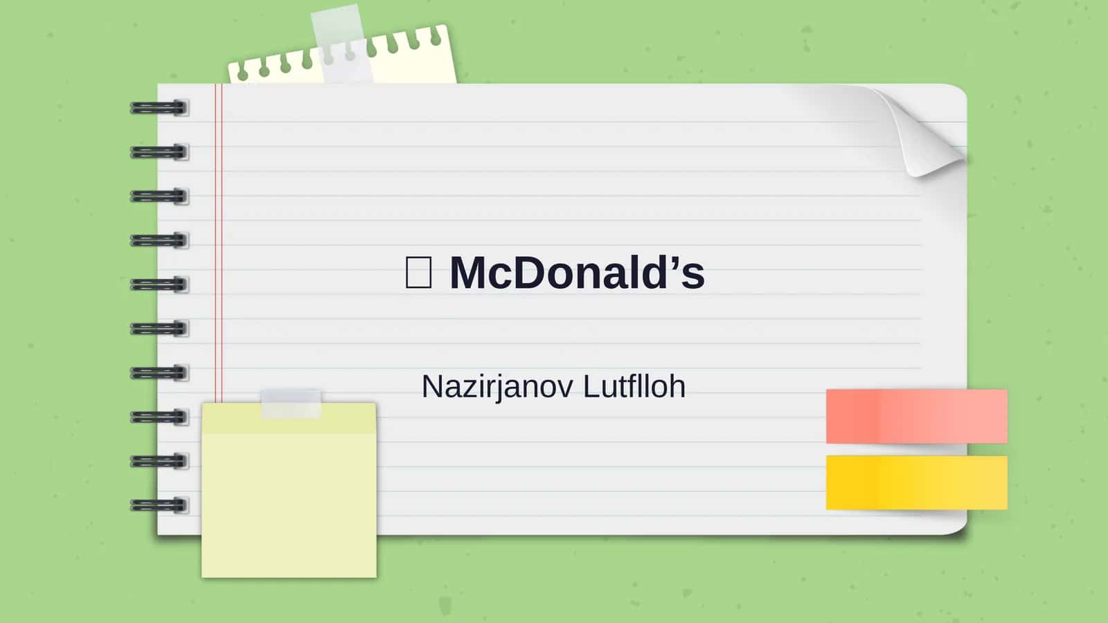 McDonald's Tarixi 1