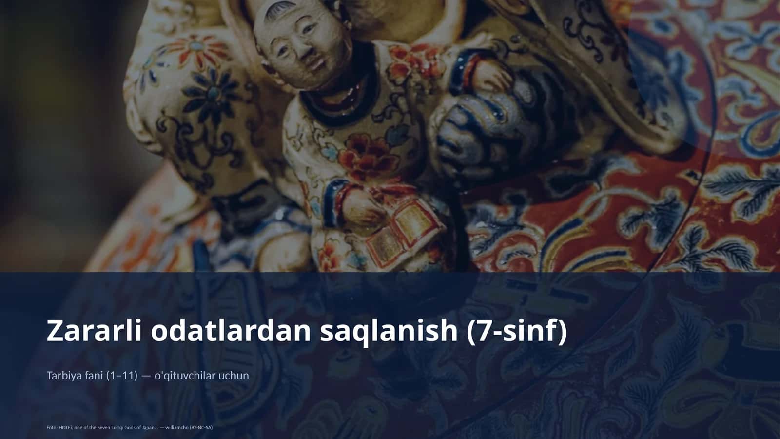 Zararli odatlardan saqlanish (7-sinf) 1