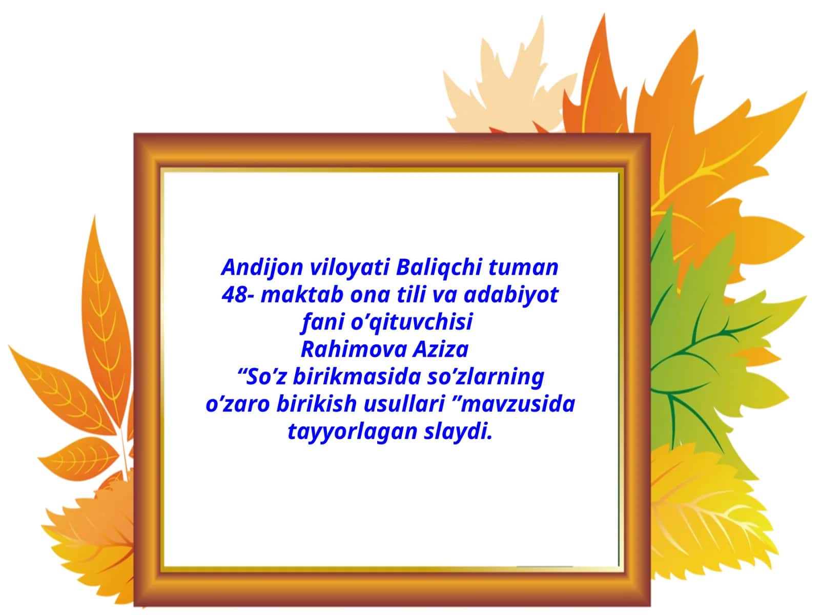 So’z birikmasida so’zlarning o’zaro birikish usullar 1
