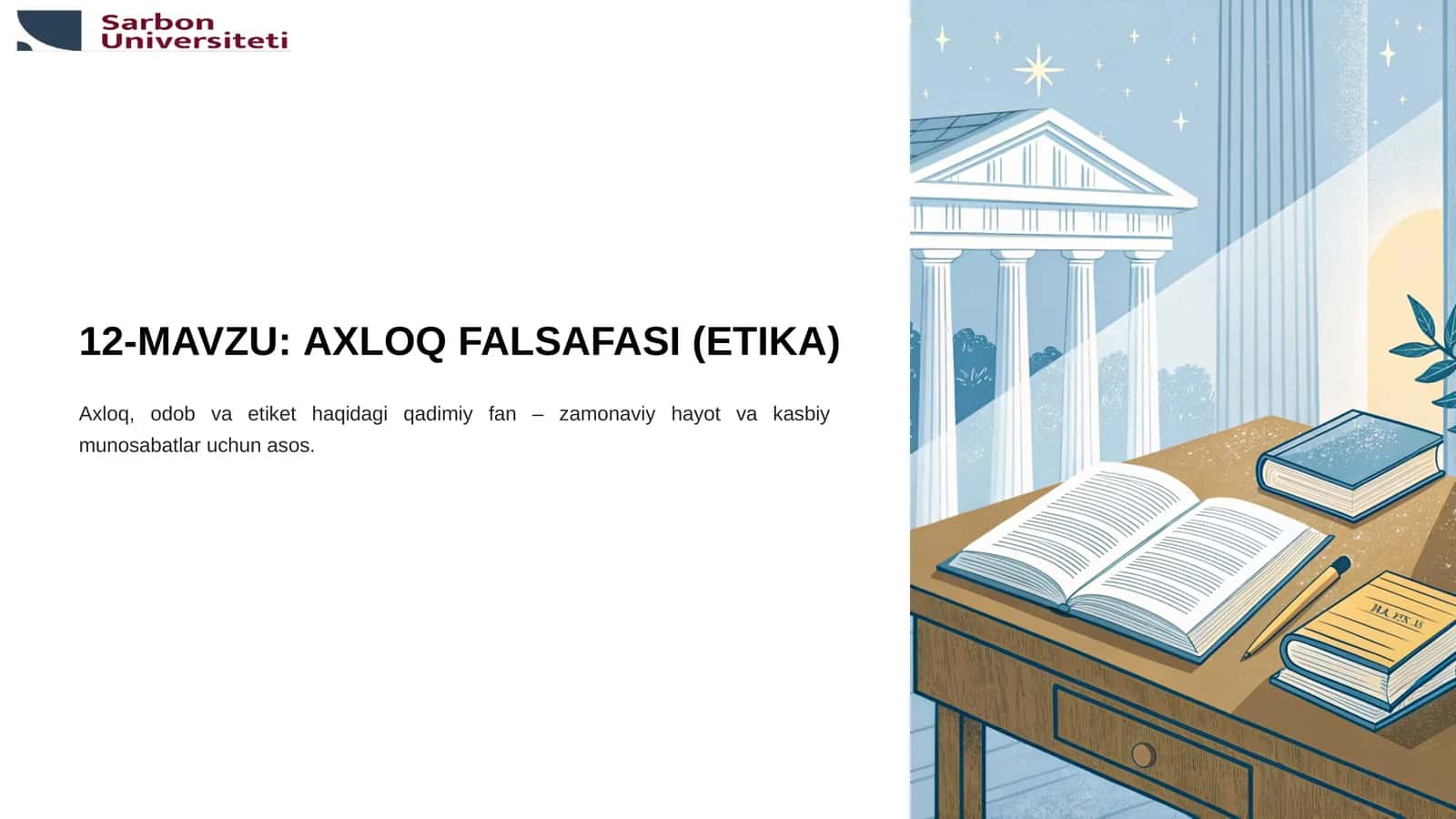 AXLOQ FALSAFASI(ETIKA) 1