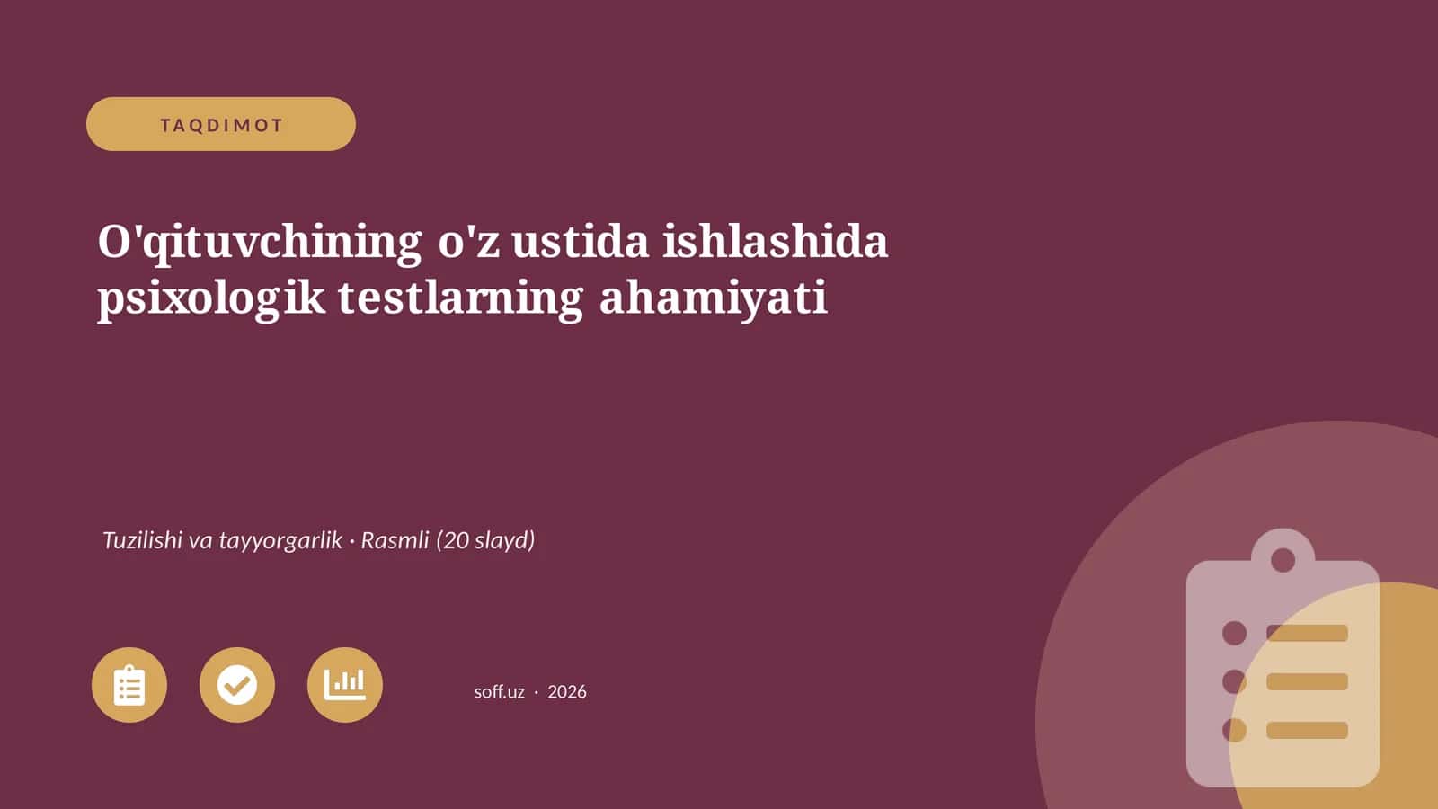 Taqdimot 1