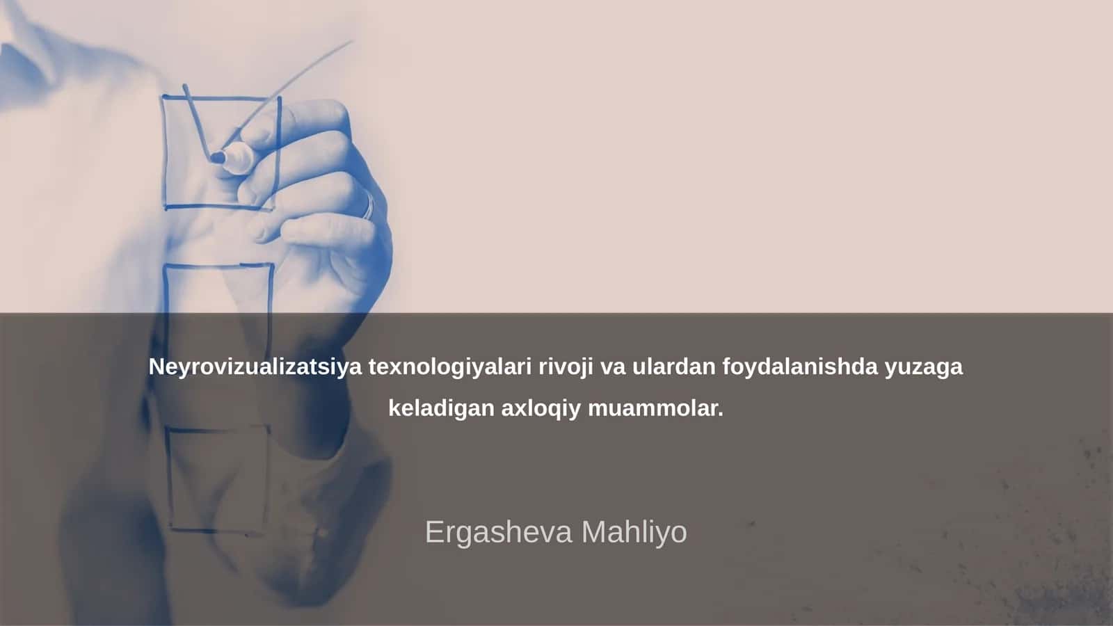 Neyrovizualizatsiya texnologiyalari va ularning foydalanish axloqiy muammolar 1