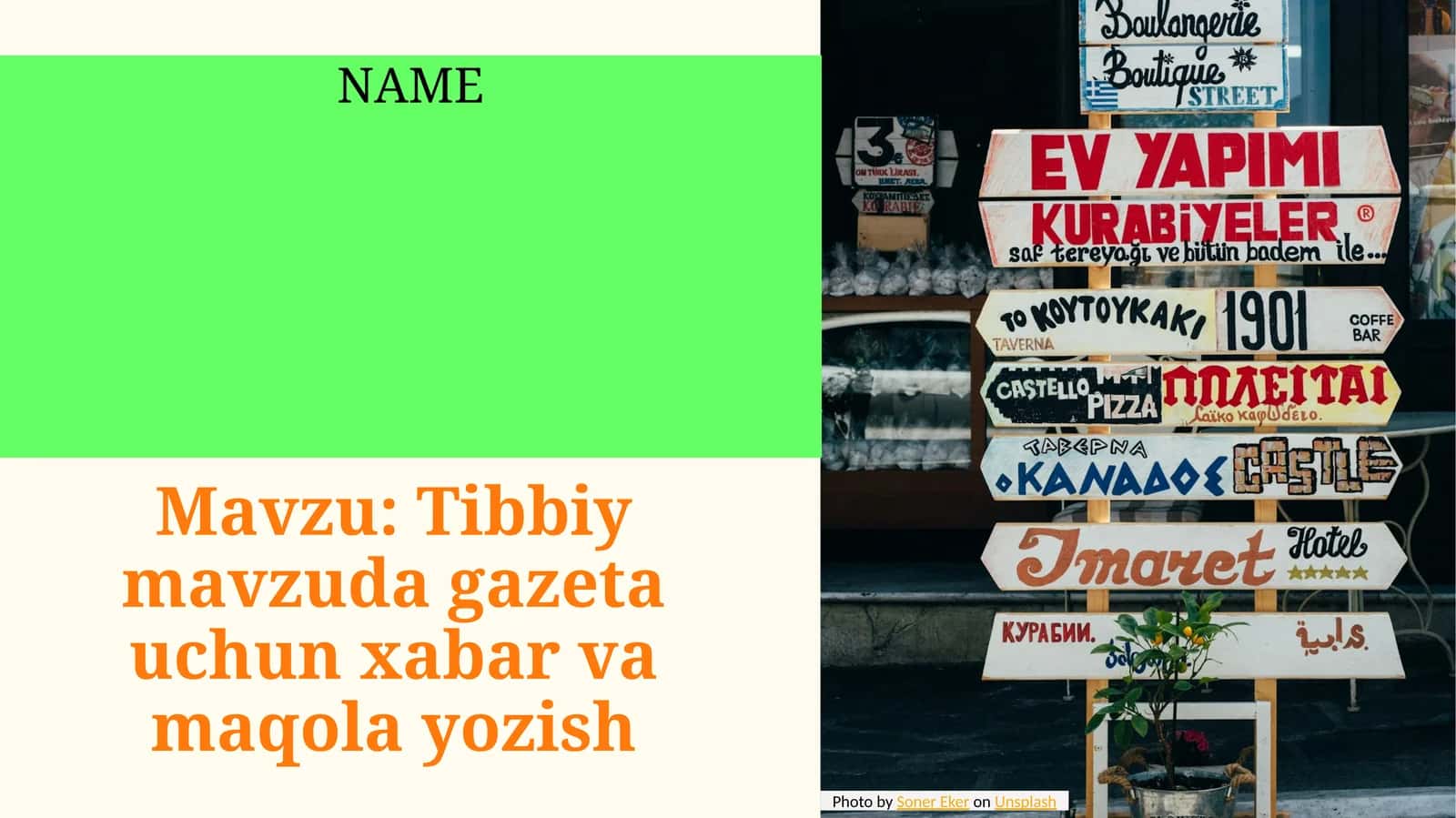 Tibbiy xabar yozishning asosiy qoidalari va uslublari 1
